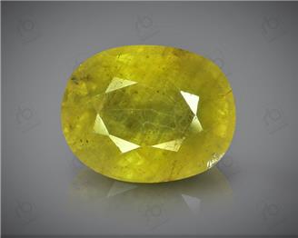 Natural Heated & Treated Yellow Sapphire Certified 4.85 (CTS) ( 71838 )